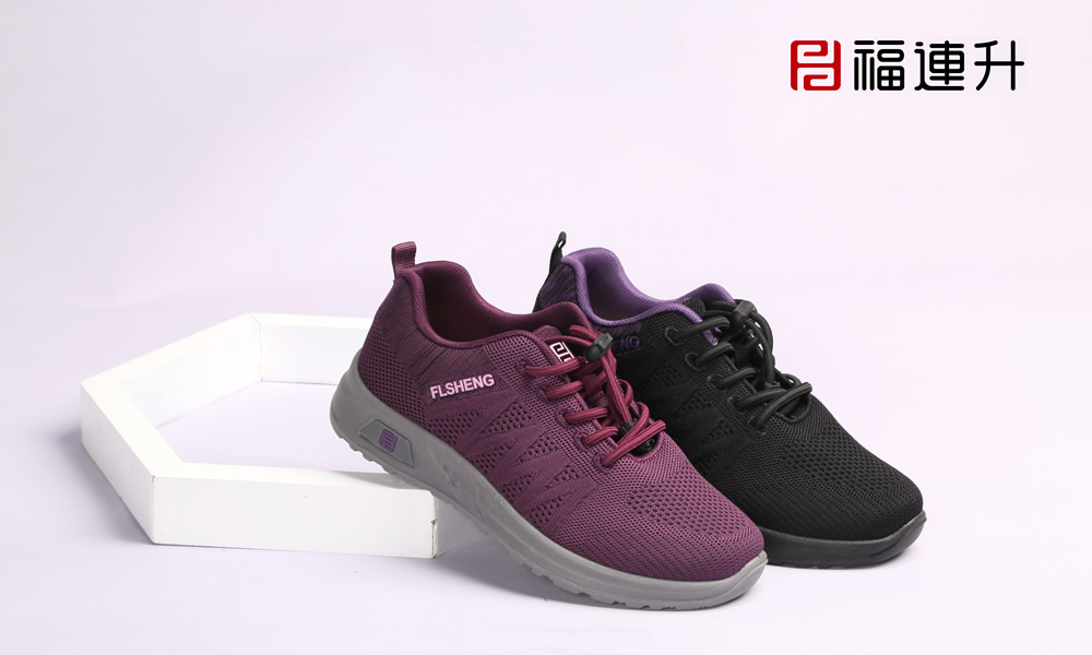 福連升2020春運(yùn)動(dòng)休閑輕便透氣女鞋中老年健步鞋圖片