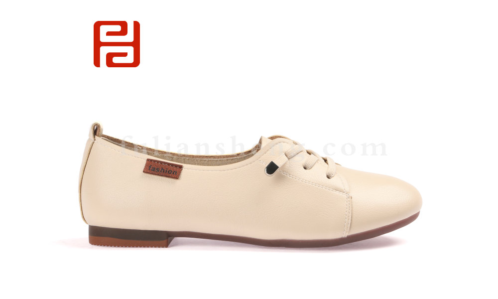 福連升2020春低跟時尚免洗薄底淺口女士單鞋圖片