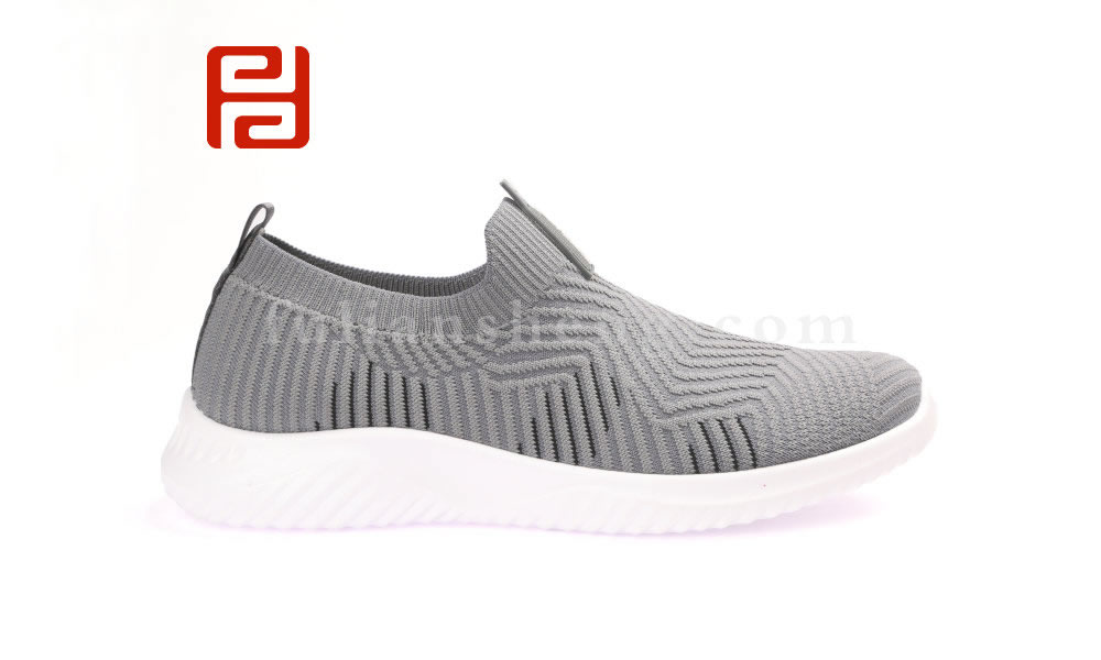 福連升男士透氣網(wǎng)面一腳蹬襪子鞋休閑單鞋運動鞋圖片