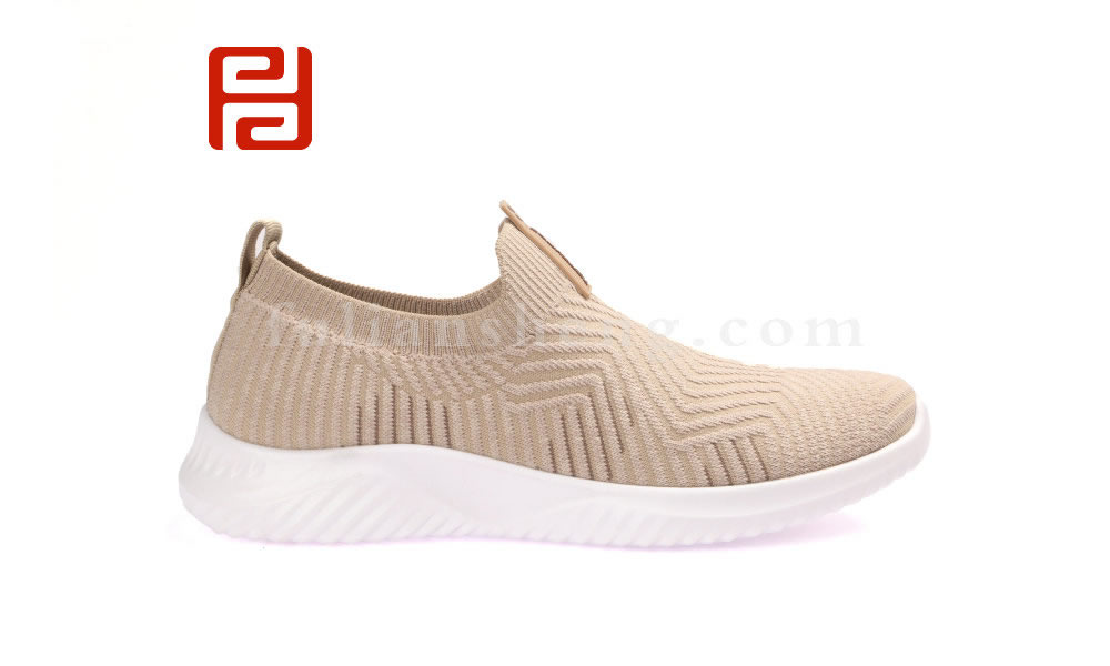 福連升男士透氣網(wǎng)面一腳蹬襪子鞋休閑單鞋運動鞋圖片