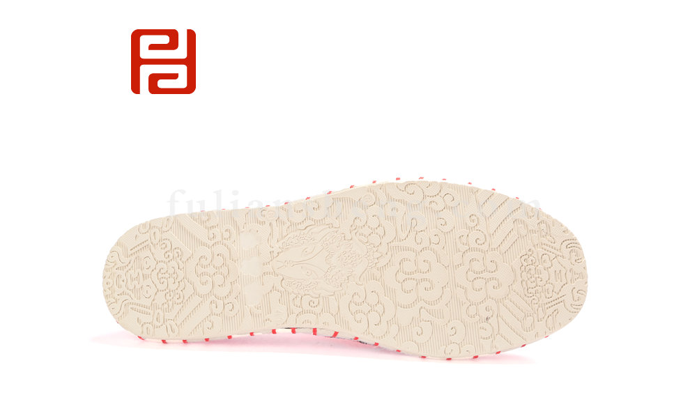 福連升中國風老北京布鞋男繡花社會臉譜千層底軟底布鞋圖片