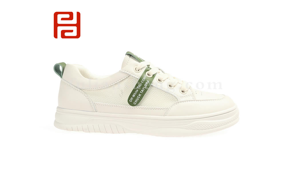 福連升夏季小白鞋女鞋 平底百搭棉麻內(nèi)里舒適鞋子圖片