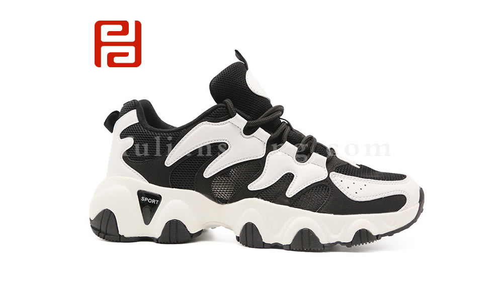 福連升夏季新款男士塑膠發(fā)泡時尚運動休閑老爹鞋圖片