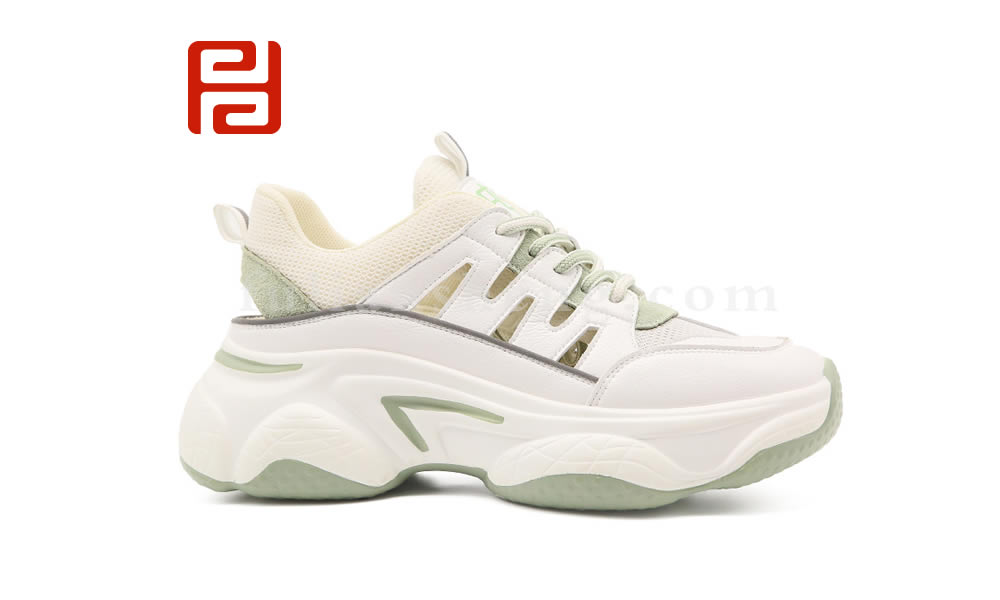 福連升休閑運(yùn)動(dòng)女鞋時(shí)尚百搭透氣舒適潮鞋老爹鞋圖片