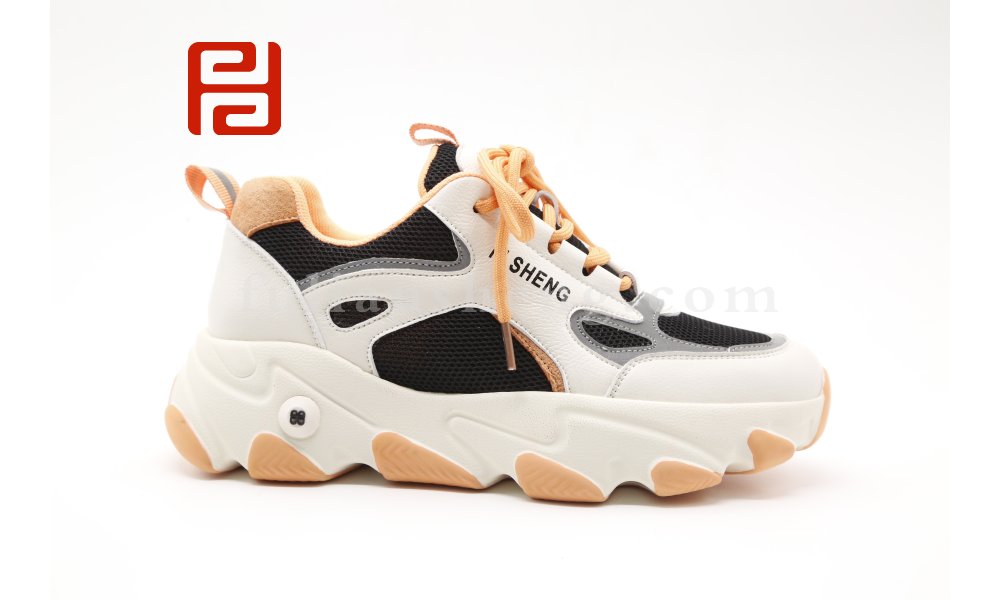 厚底增高老爹鞋女休閑百搭時(shí)尚運(yùn)動(dòng)鞋棉麻透氣青年鞋圖片