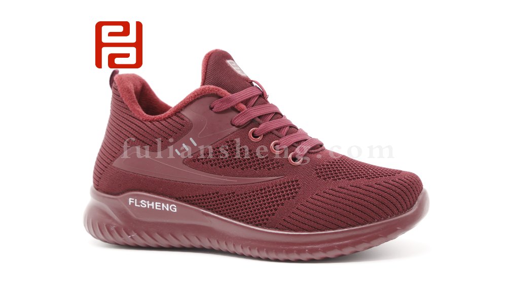 福連升2020冬季新款輕便軟底女休閑運(yùn)動(dòng)鞋漫步鞋圖片