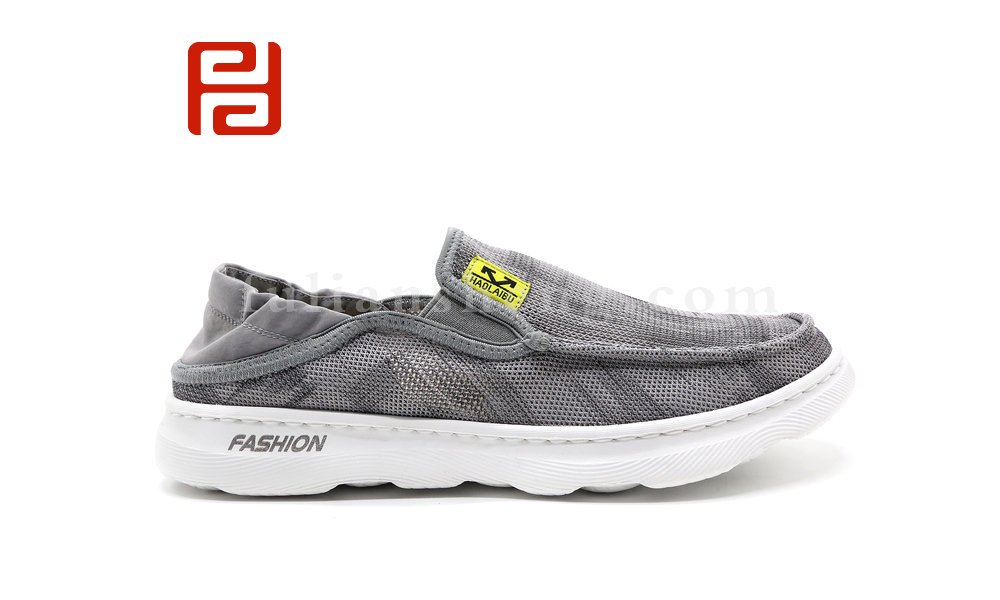 福連升夏季休閑男鞋網(wǎng)面懶人鞋超輕便軟底鞋子