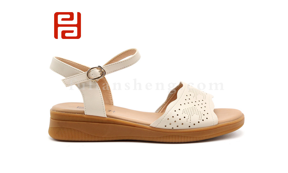 福連升夏季新款涼鞋女鞋清爽軟底休閑涼鞋