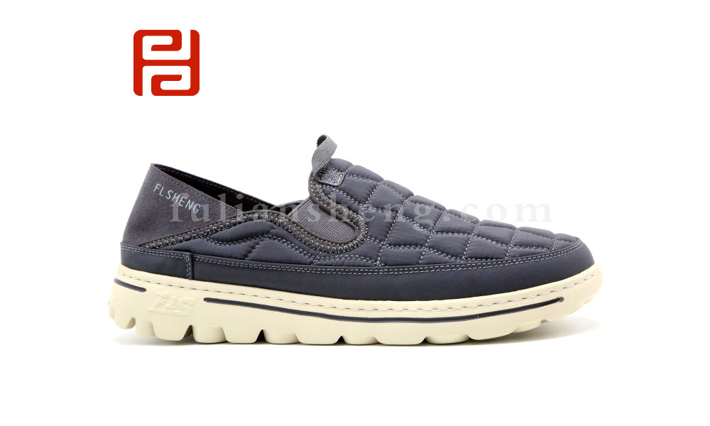 福連升春秋新款男鞋舒適休閑空氣夾棉男單鞋超輕鞋