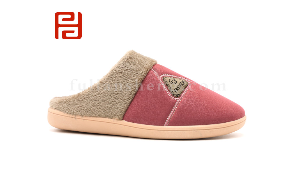 福連升冬季新款居家時(shí)光女鞋居家拖鞋