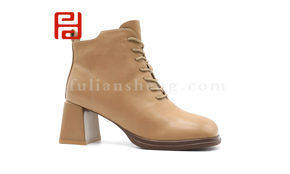 福連升冬季新款輕松工作女鞋魅力時(shí)裝鞋