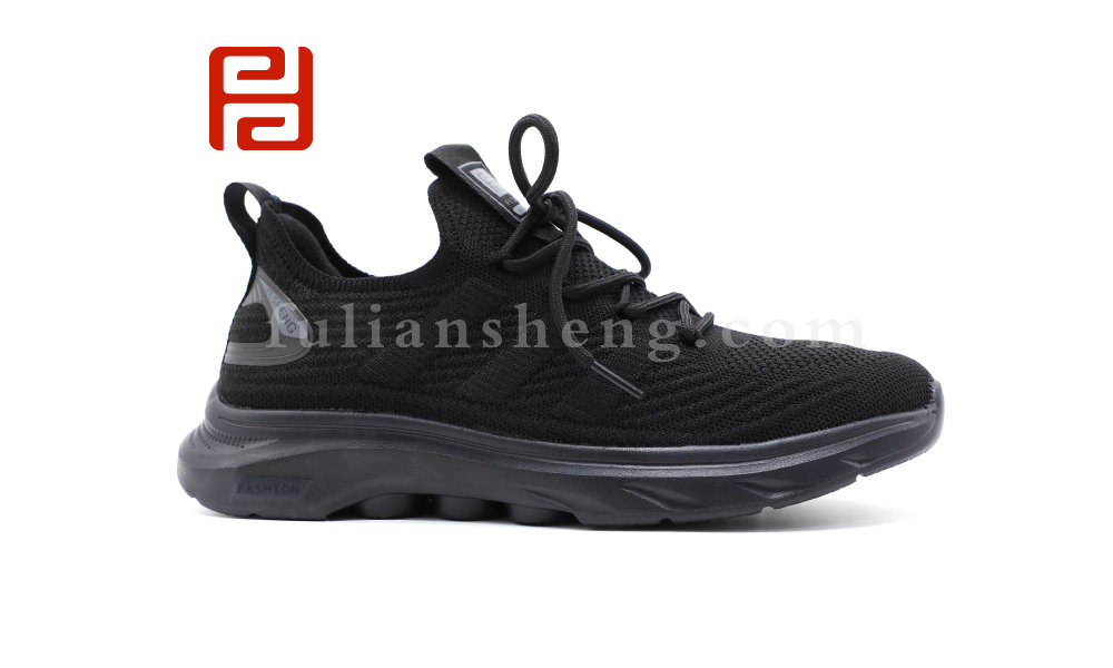 春秋運(yùn)動(dòng)男單鞋休閑運(yùn)動(dòng)高彈飛織面料舒適運(yùn)動(dòng)鞋