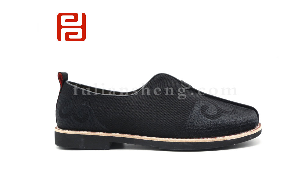 福連升老北京布鞋中國風尚經典休閑禮服呢橡膠發(fā)泡底男鞋