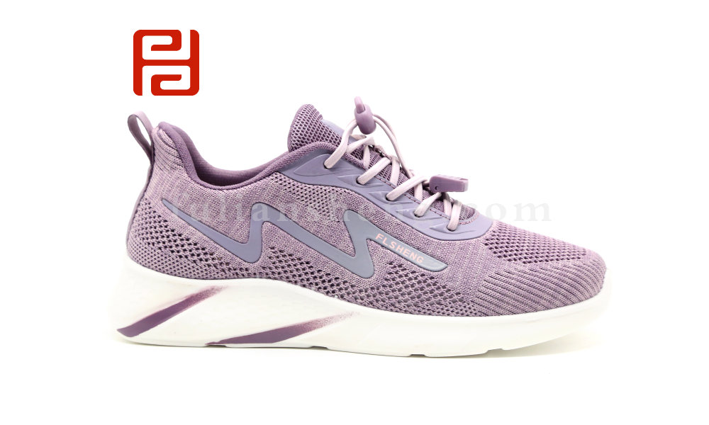 福連升夏季女式網(wǎng)孔透氣休閑運(yùn)動(dòng)鞋飛織漫步軟底跑步鞋圖片