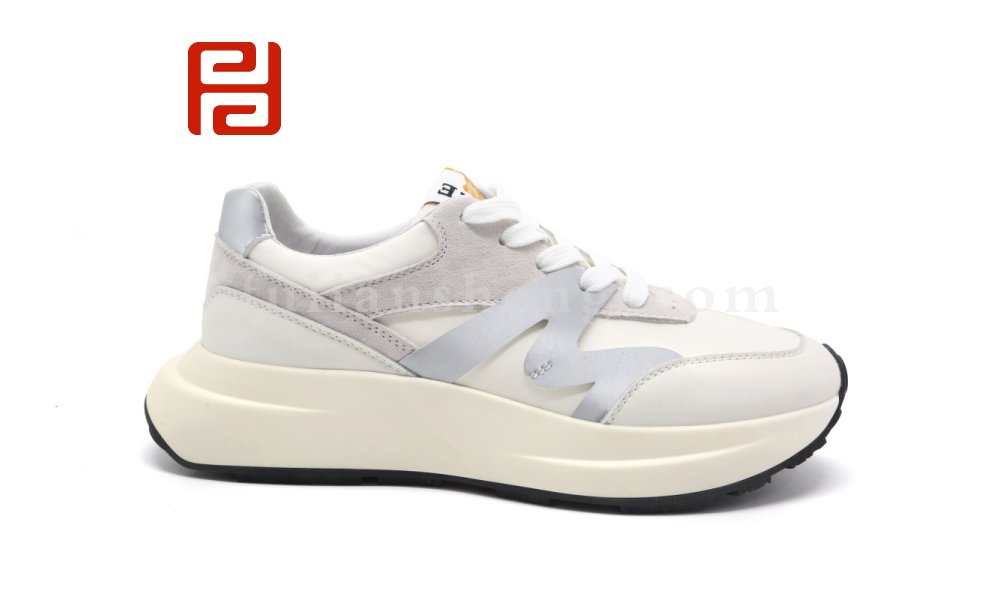 福連升休閑鞋秋季時(shí)尚運(yùn)動阿甘鞋拼色復(fù)古女鞋