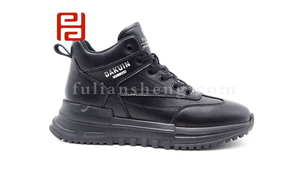 福連升休閑鞋冬季保暖女鞋高幫橡塑發(fā)泡舒適平底鞋子圖片