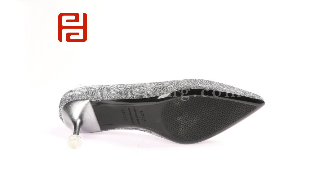 福連升尖頭細(xì)跟高跟女鞋 新娘鞋伴娘鞋工作單鞋(圖7)