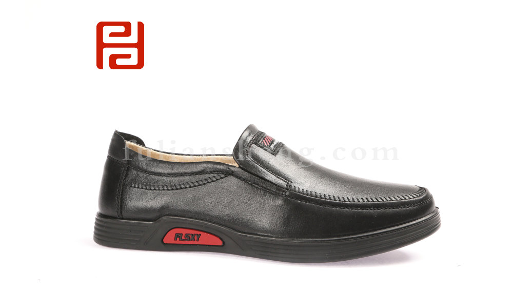 福連升春商務(wù)休閑輕便免洗休閑鞋老北京布鞋男士單鞋(圖2)