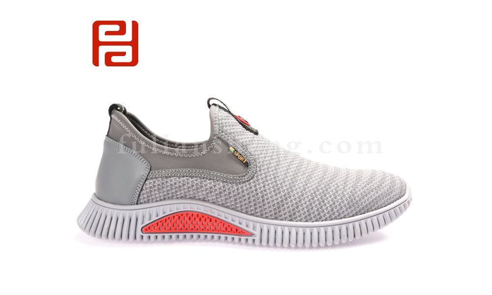 福連升春款男士透氣網(wǎng)面一腳蹬運動防滑老北京布鞋(圖2)