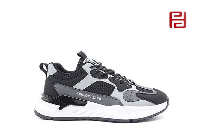 網(wǎng)紅休閑運(yùn)動男鞋百搭潮牌拼色老爹鞋時尚透氣鞋子