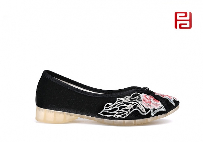 福連升春秋女鞋漢唐風(fēng)韻漢舞鞋中國(guó)風(fēng)老北京布鞋