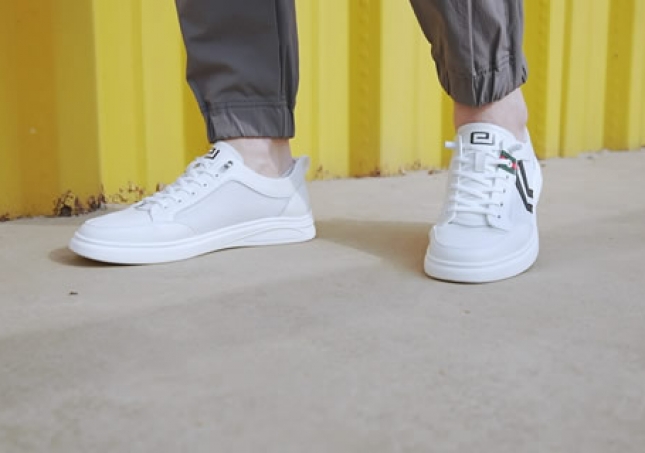 福連升夏季新款時尚休閑板鞋透氣網(wǎng)布橡膠平底男鞋F(xiàn)LA-92163163