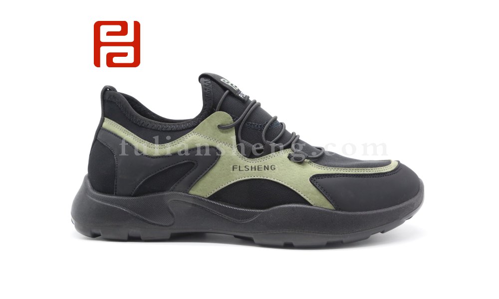 福連升春季男鞋拼色旅游鞋戶(hù)外休閑運(yùn)動(dòng)徒步鞋